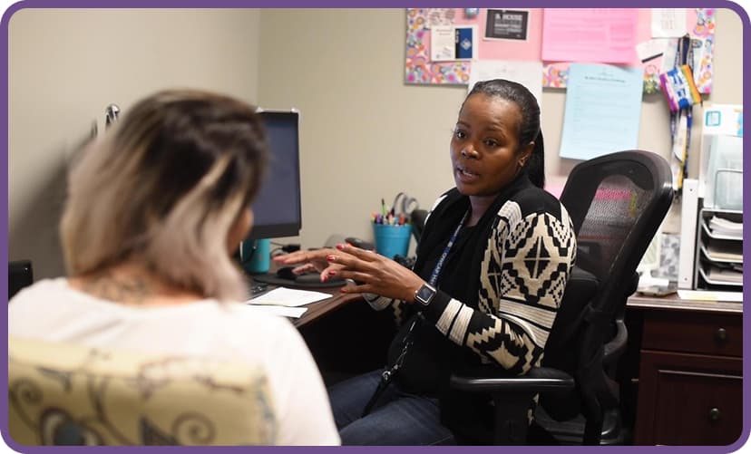 Safe Haven counselling session